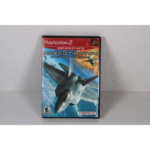 Ace Combat 04: Shattered Skies Greatest Hits (Sony PlayStation 2, 2001, PS2) - Picture 1 of 10